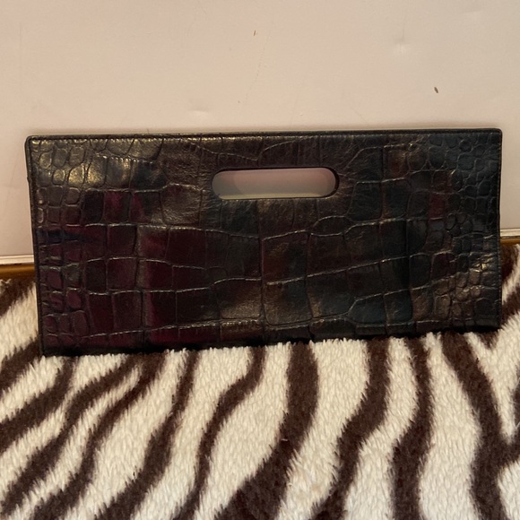 Michael Kors Crocodile Clutch,Preowned - Picture 2 of 7